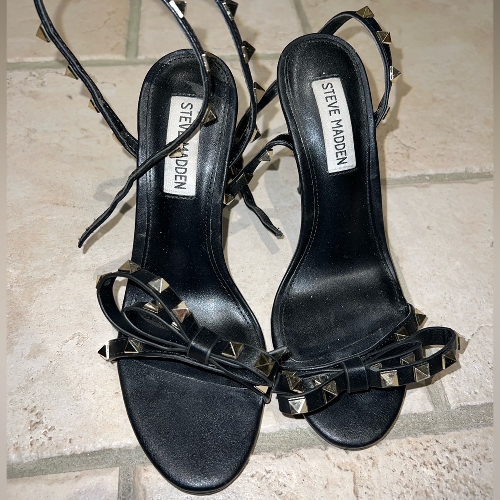 steve madden studded heels